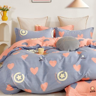 戀家小舖 精梳純棉床包枕套組