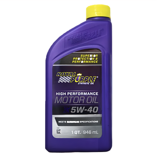 ROYAL PURPLE 紫皇冠 HP 5W40 高性能機油 API SN ACEA A3/B4-12, 946ml 美國產, 1瓶, 柴油