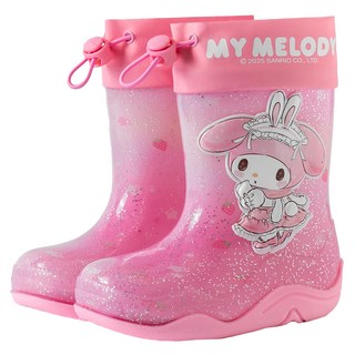 Sanrio 三麗鷗 兒童全息閃粉雨靴 美樂蒂
