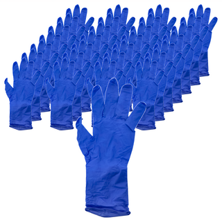 MEDIHAND 美恆 NBR手套 薄款 100入, 藍紫色 丁腈合成橡膠, 馬來西亞製造, XS, 1盒