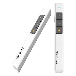 HONG JIN 宏晉 三合一簡報筆 138.8 x 17.6 x 15mm, 白色, 1個