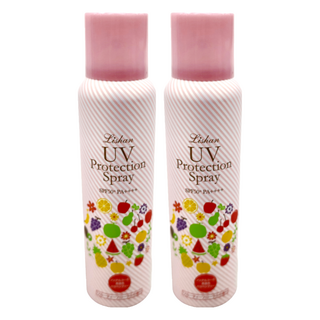 LISHAN UV亮白防曬噴霧 SPF50+ PA++++ 粉色, 100g, 2瓶