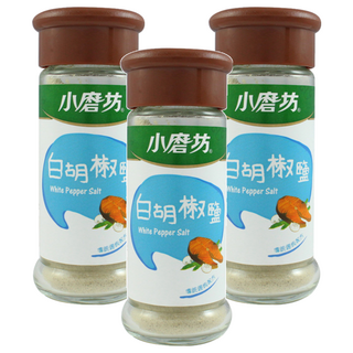 小磨坊 白胡椒鹽, 34g, 3瓶