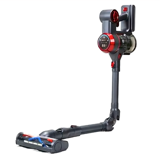 MOLIJIA 魔力家 M181自動AI感測手持式無線吸塵器，25000pa大吸力，五重淨化雙HEPA濾網, BY010081, 黑紅