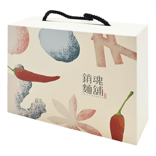 大師兄銷魂麵舖 綜合禮盒 Set, Q彈有嚼勁, 兩種麵條, 香濃花生麻醬, 6包