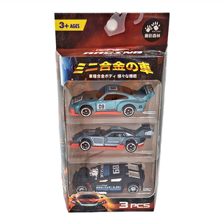 迷你合金車3件組, 競速跑車, 1組