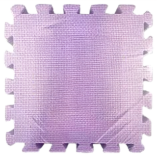 騰宇 EVA 雙面地墊 9片入 家用, 30 x 30cm, 紫色, 1組