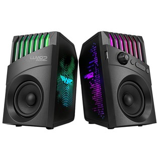 ARMAGGEDDON LUMO 2 USB 2.0立體聲RGB多媒體音箱 5.3藍牙 USB/AUX連接, 混合色