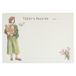 NOTE FOR 今日記便簽本, 19點25分, 2本, 1組