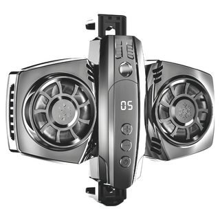 新一代製冷手機降溫神器, 鐵灰色, 1個