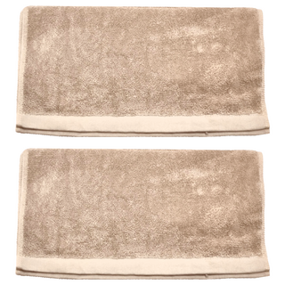 LIFE 來福牌 HS0542 毛巾 (奶茶), 36*76CM, 100%棉, 2個