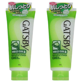 GATSBy 保濕修鬍凝膠, 205g, 2個