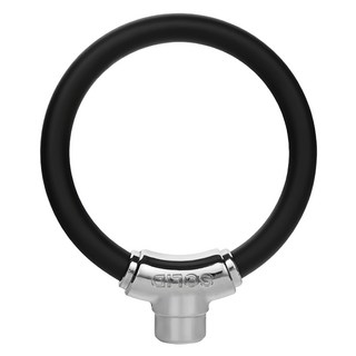 SUNORO 便攜山地公路單車防盜鎖 6MG1415SHBK, 黑色, 1個