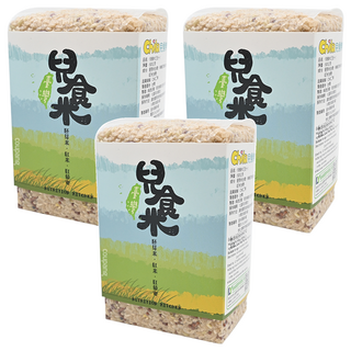 Chila 兒食樂 兒食米 三合一 4個月以上, 胚芽米 + 紅藜麥 + 紅米, 500g, 3包, 胚芽米 + 有機紅藜麥 + 紅米