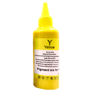 NEXTPAGE 台灣榮工 HP Pigment 可填充顏料墨水瓶/100ml 適用於HP全系列印表機, 黃色, 1瓶