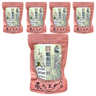 蔘大王 桑葉紅棗喉順茶包, 10包入, 無添加色素香精防腐劑, 6g, 10包, 5袋