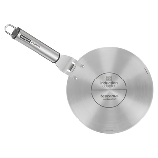 tescoma 防燙手柄+電磁爐導熱板 Set, 直徑 17cm, 不鏽鋼, 單色, 1組