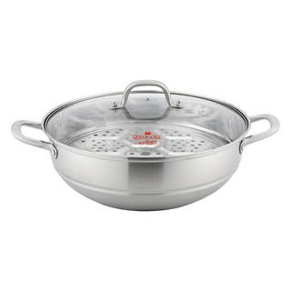 QUEEN SENSE 全不鏽鋼IH宴會鍋, 1個, 30cm