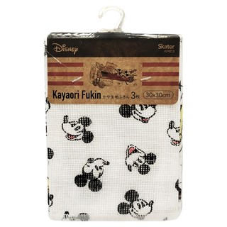 Skater Disney 米奇系列 抹布 3條, 1組