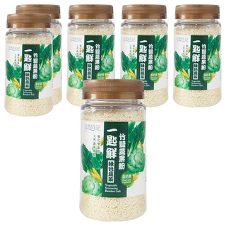 Nature Time 自然時記 一匙鮮 竹鹽蔬果粉 綠色蔬菜, 120g, 6罐