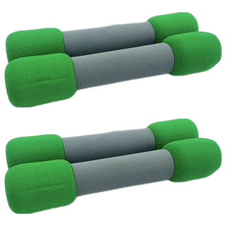 Her-Ea 禾亦 泡棉啞鈴 鐵/PU發泡皮 台灣製, 1lb, 2組