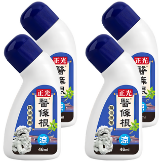 正光 醫條根 精油擦劑 涼感 46ml, 4瓶, 1入