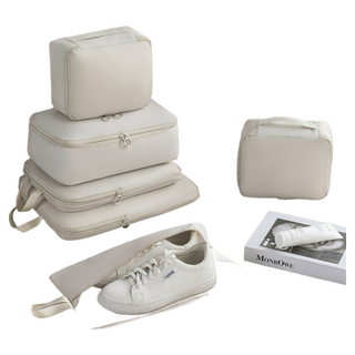 TAILI 太力 斜紋加厚旅行收納袋七件套組