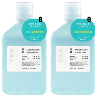 Shallop 刷樂 植漱口 海霧, 400ml, 2瓶