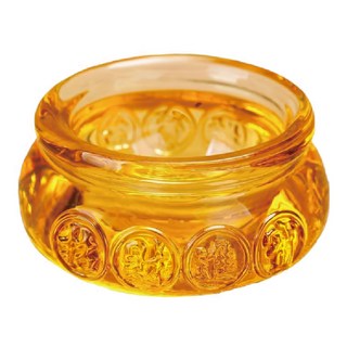 黃金開運水晶聚寶盆, 1個