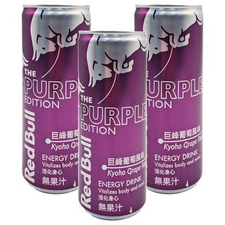 Red Bull 紅牛 巨峰葡萄能量飲,250ml,3罐