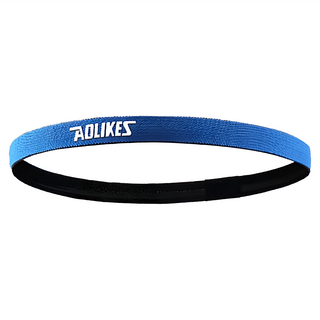 AOLIKES 奧力克斯 2101時尚導汗帶 男女通用, 藍色, 1個