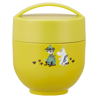 Skater 超輕量保溫便當盒食物罐 540ml LDNC6AG, 姆明 黃色, 1個