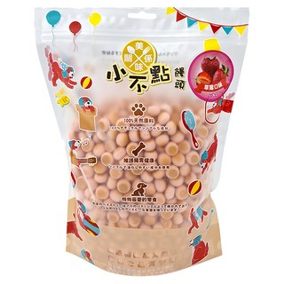 美味關係 小不點饅頭, 草莓口味, 全犬糧, 600g, 1包