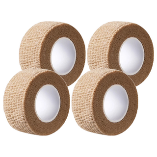 FaSoLa 多用途桌椅腳纏繞防刮靜音膠帶 卡其色 Set 4個, 2.5 x 450cm, 1組