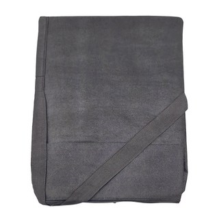 超大容量搬家旅行工作打包袋/收納袋/行李袋 小號105公升-黑色 尼龍布, 展開尺寸75 x 50 x 27cm