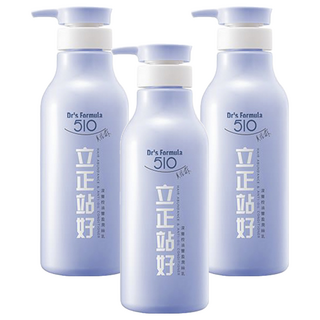 台塑生醫 Dr's Formula 立正站好潤絲乳 深層控油豐盈, 550g, 3瓶