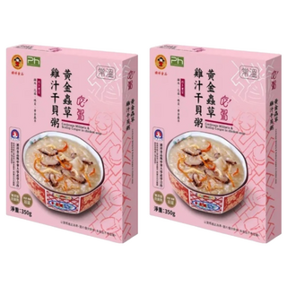 禎祥食品 黃金蟲草雞汁干貝粥, 350g, 2盒