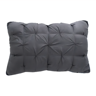 Blue Cat 藍貓 石墨烯扭花枕 全包覆 柔軟親膚, 灰色, 1個