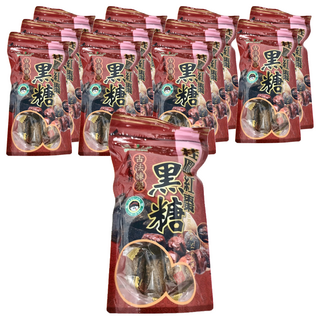 台灣上青 桂圓紅棗黑糖 A254, 180g, 12包