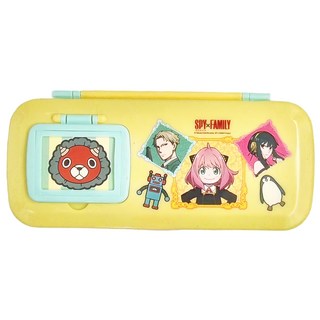 收納王妃 間諜家家酒鏡梳鉛筆盒 3歲以上, 綠色, 1個