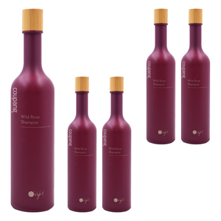 O'right 歐萊德 曠野玫瑰洗髮精 含玫瑰菁萃 輕盈保濕配方, 400ml, 5瓶