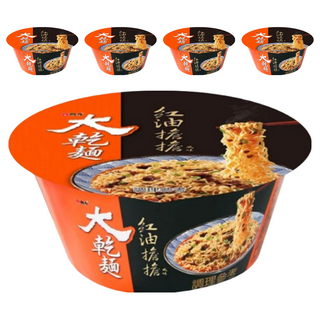 維力 大乾麵 紅油擔擔風味, 5入