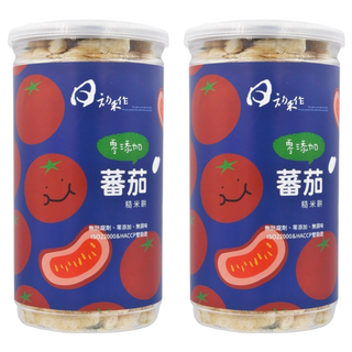 日初禾作 番茄好棒棒糙米餅, 番茄, 50g, 2罐