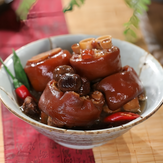 小沈爺 栗子豬腳 400g/包 加熱即食 台灣風味 美味可口, 1包