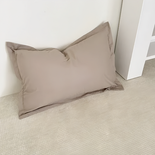 法式壓框枕套 Set 水洗棉
