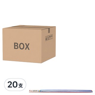 旭光 LED T8 玻璃燈管 15W 3尺 6500K, 白光, 20支