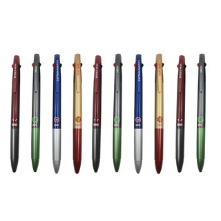 1977 ATTO Marvel 復仇者聯盟三色原子筆 0.7mm 10支入, 顏色隨機, 1組