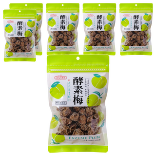 惠香 酵素梅, 酸度適中, 生津止渴, 夾鏈袋包裝, 160g, 6包