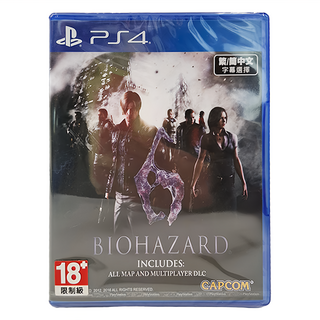 PlayStation PS4 BIOHAZARD 6 中文, 單一商品