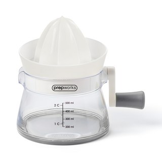 Prepworks By Progressive 檸檬榨汁器 - Crank-It 易於使用, 16.5 x 17.8cm, 500ml, 1個